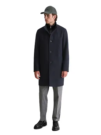 MARC O'POLO | Wollmantel | blau